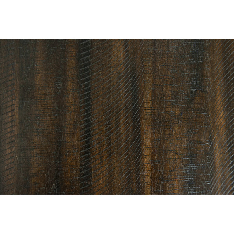 Espresso Pine Wood 3-Piece Coffee and End Table Set