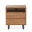 Glenwood Nightstand In Smoked Acacia