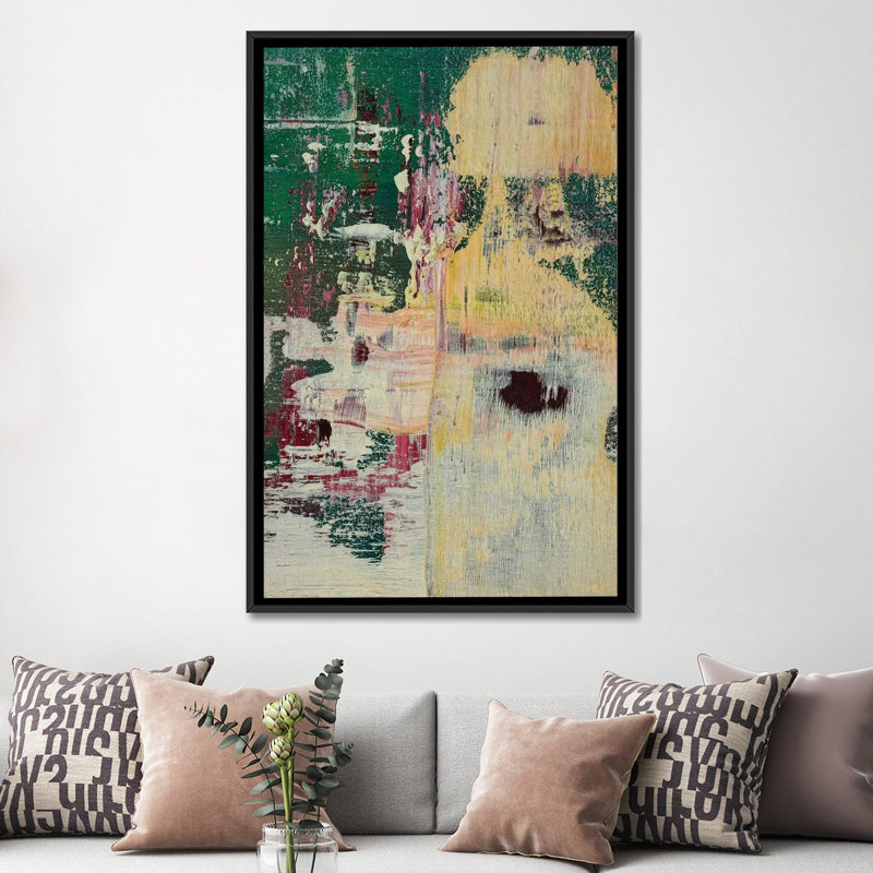 « james t », reproduction sur toile, H 26 po x l 18 po x P 1,5 po, Toile avec cadre flottant noir, Pas de tapis