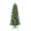 Pre-Lit Artificial Slim Fraser Fir Christmas Tree-763690107