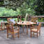 4 - Person Teak Patio Dining Set