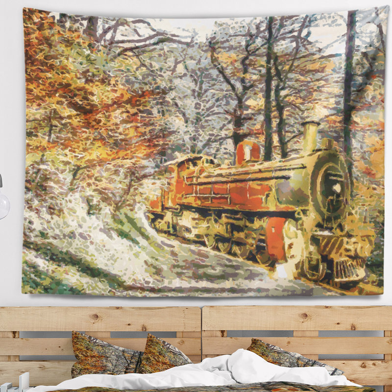 Polyester Tapestry, 32" H x 39" W