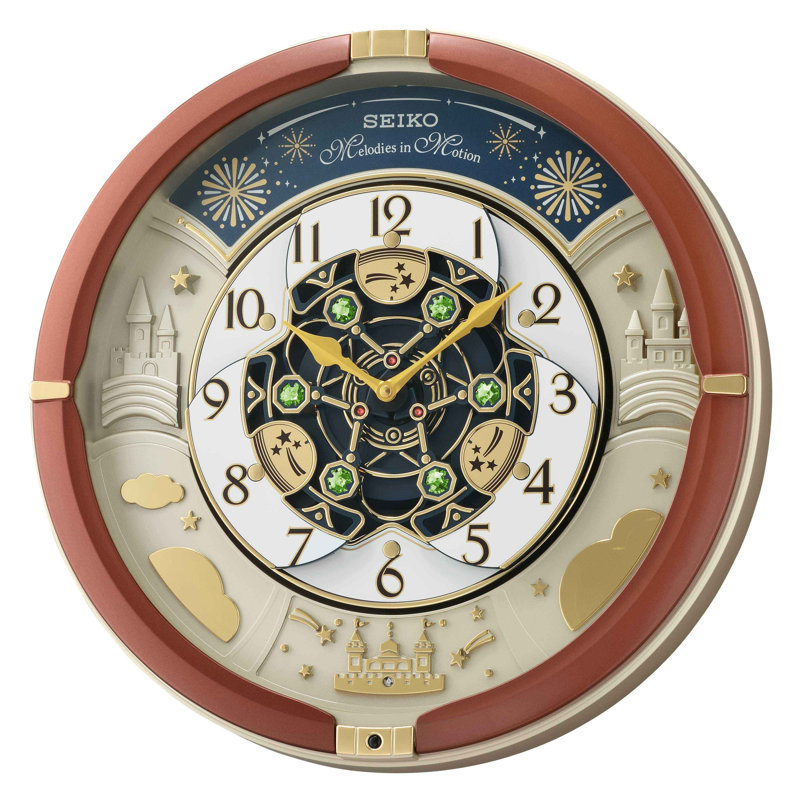 Seiko QXM378BRH MIM-Wall, Quartz, Brown