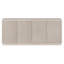 Alston 68" Wide Rectangular Fluted Buffet Table-821148539
