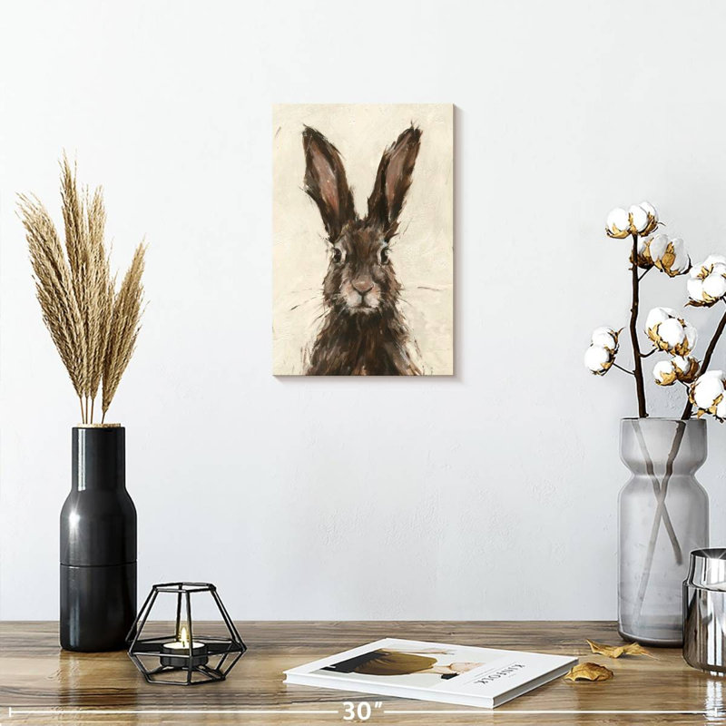 Brampt European Hare I, 12" H x 8" W