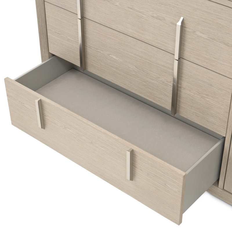 Lotus Bay 5-Drawer Chest - Sand