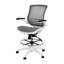 Mid-Back Transparent Mesh Drafting Chair with Flip-Up Arms-1828623148