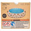 Coco Float: Happy Days Aqua Rainbow - Mini piscine de 46 po, piscine gonflable extérieure pour enfants, enfants de 5 ans et plus