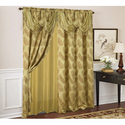 Volkman Semi Sheer Curtain Single Panel