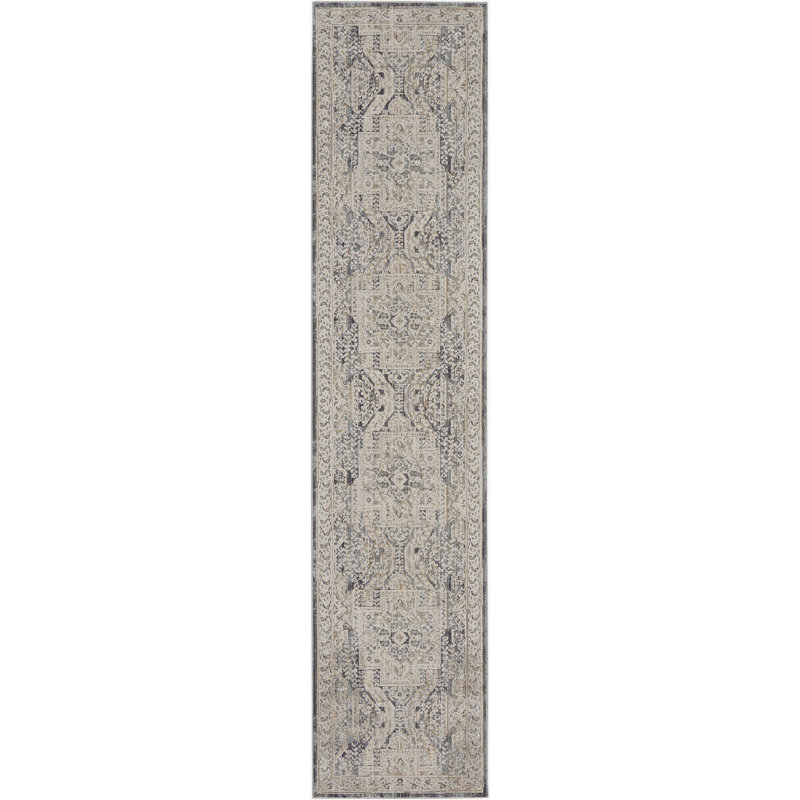 Benone Oriental Area Rug, Runner 69 x 244cm