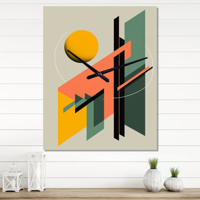 Reality Of Essential Shapes III Wall Clock