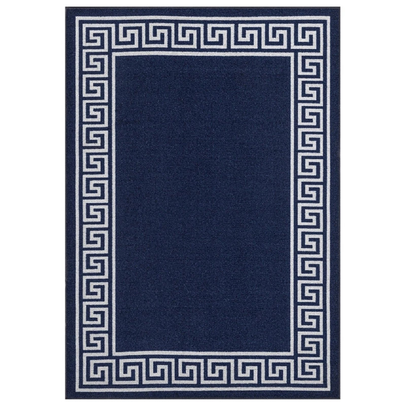 Geometric Indoor / Outdoor Area Rug, Rectangle 40 x 60 cm
