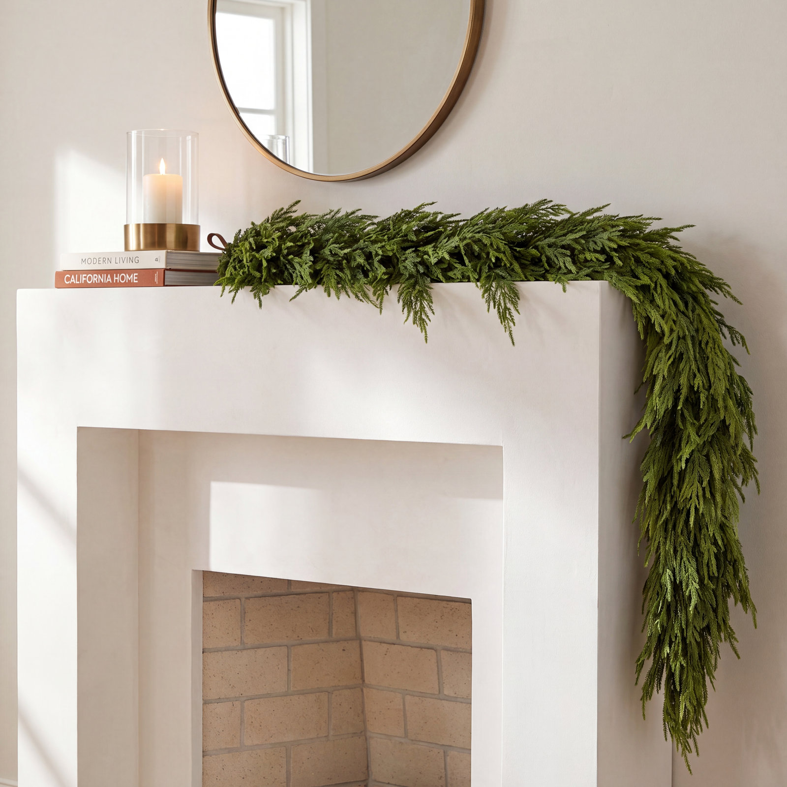 72x16" Natural Touch Norfolk Pine Garland