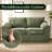 Compression Sofa with 7.5" Thick Seat