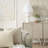 26" Cloudcrest White Ceramic Table Lamp