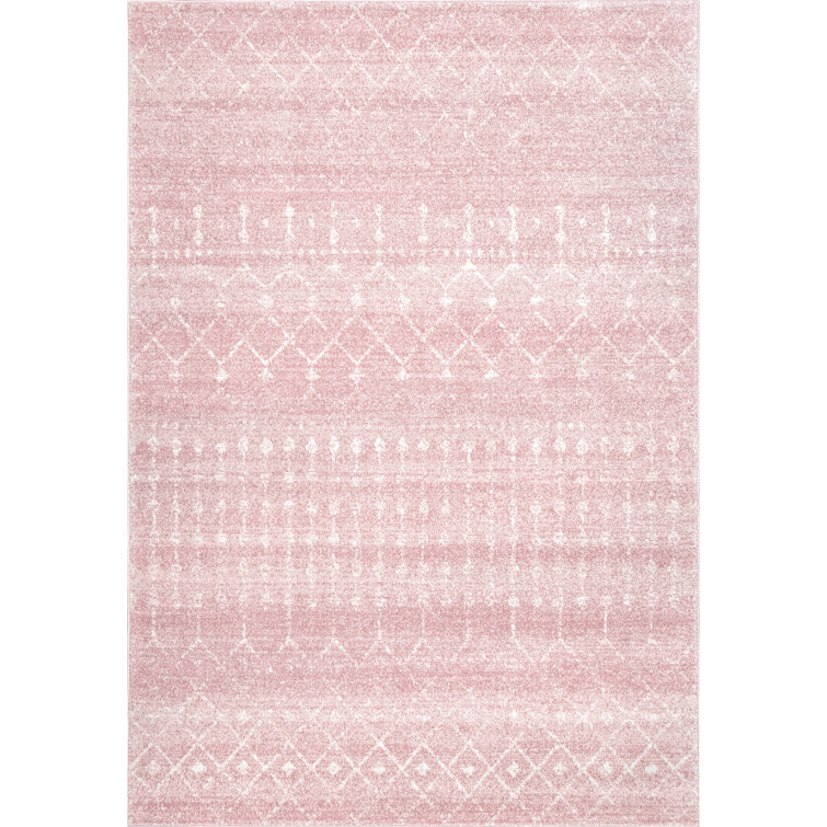 Merillat Moroccan Performance Pink Rug
