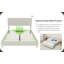 Upholstered Bed With Tufted Headboard-291249918-291249916