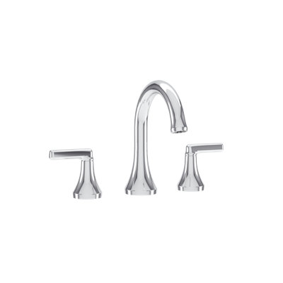 Birch Widespread Two-Handle Bathroom Faucet with Push Pop Drain Assembly (1.0 GPM)