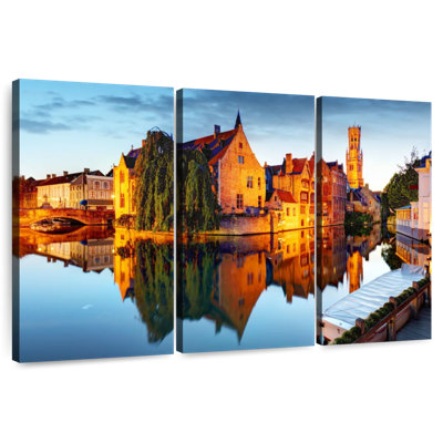 Bruges River Reflections