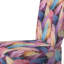 Pastel Botanical Leaf Design - Chaise d'appoint rembourrée à motif floral et motif tapissier