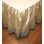 Jupe de lit luxueuse de 18 po duchesse