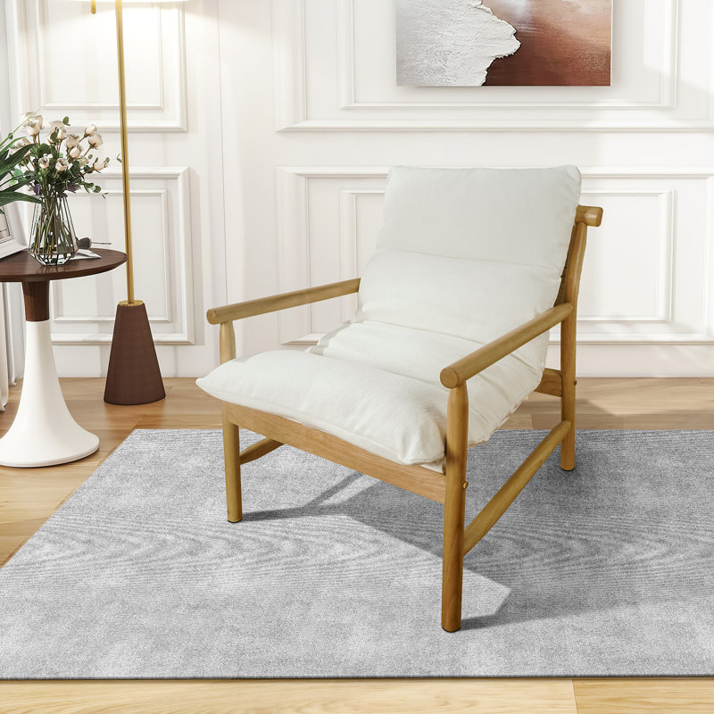 Fauteuil large de 25,5 po Ivoryanna, Ivoire