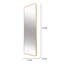 Kallas Metal Flat Wall Mirror-2013609751