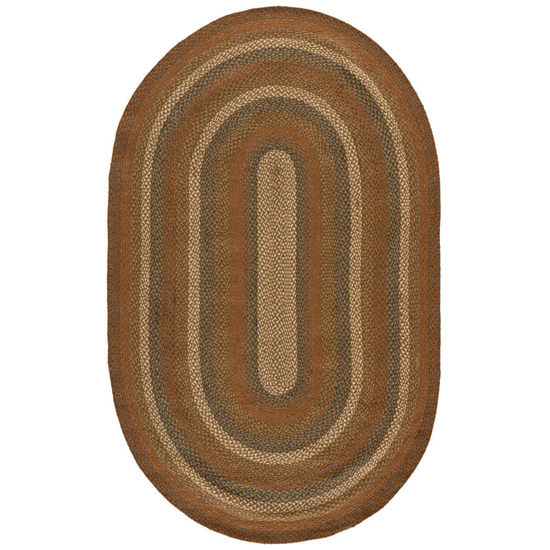 Tapis en jute Halim, Ovale 5 pi x 8 pi