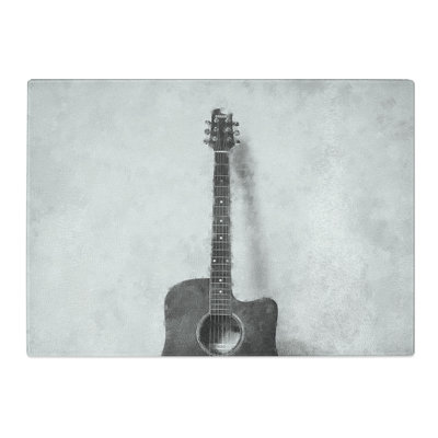 Acoustic Guitar Vol.2 Painting Chopping Board