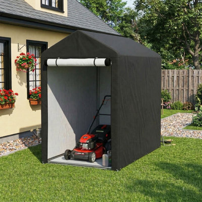 3x5FT Outdoor Storage Shed Bicycle Shelter