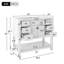 Meuble-lavabo simple 36 po avec plateau en résine Medwin