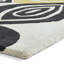 Inaluxe Tunis Handmade Tufted Wool Black/Beige Rug-21699916