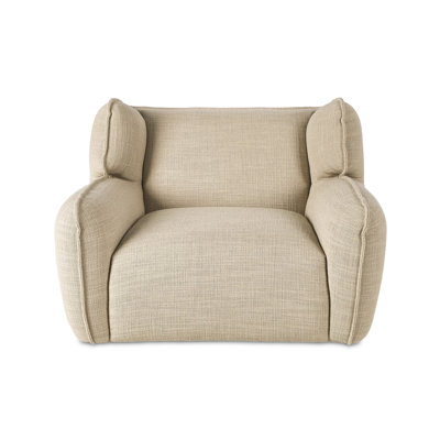 Thaddeus Oversized Upholstered Swivel Chair