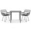 Ballosh Patio Dining Set with Square Table-1399181644-1399181645