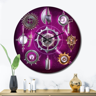 Metal Wall Clock