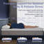 Matelas en mousse viscoélastique gélifiée 12 po-280366851