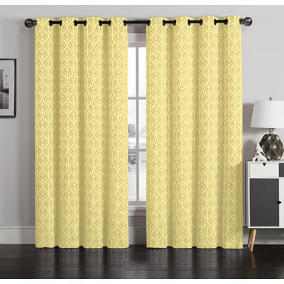 Yellow & Gold Curtains & Drapes