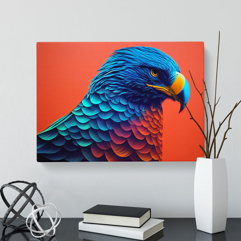 Sensational Eagle Bird - Wrapped Canvas, 35cm H x 50cm W x 3cm D