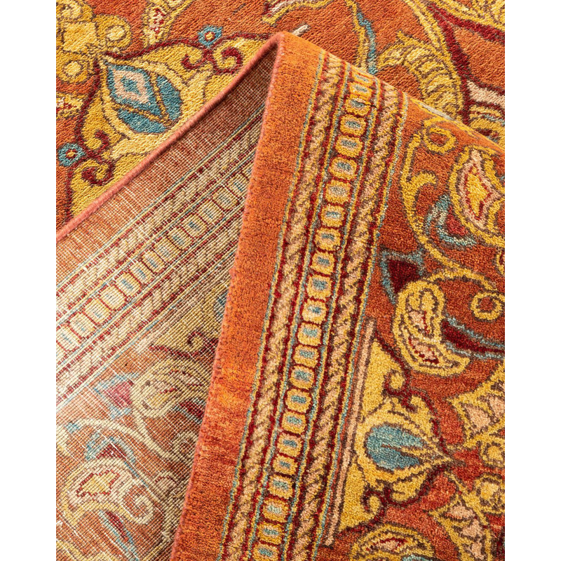 Classic One-of-a-Kind 9' 1" X 12' 5" Hand Knotted Area Rug