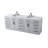 Ahner 84 inch Double Bathroom Vanity-1517291040