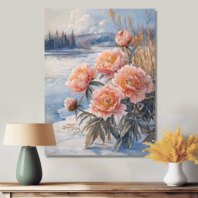 Glatzmayer - impressions murales florales, H 32 po x l 24 po, Toile tendue, Ne s’applique pas
