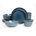 Reactive Glaze Blue