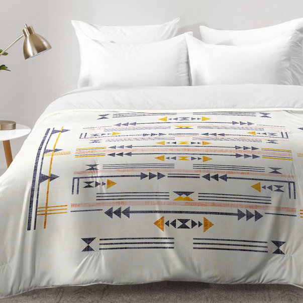 Ensemble d'édredon Holli Zollinger, Édredon pour lit simple TG + 1 taie décorative