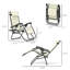 Ensemble de chaises longues inclinables 2 pièces Zero Gravity-133261406