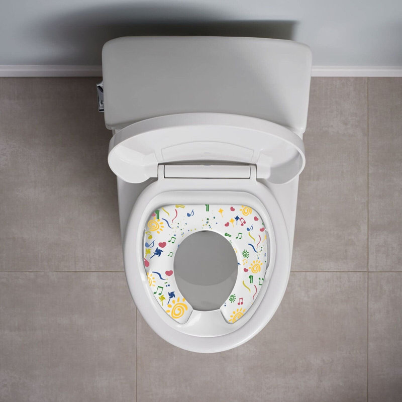 Round Cushioned Toilet Seat