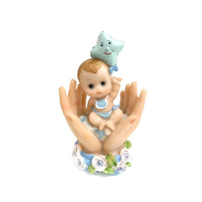 Enfant bébé assis sur les mains du siège Fitch