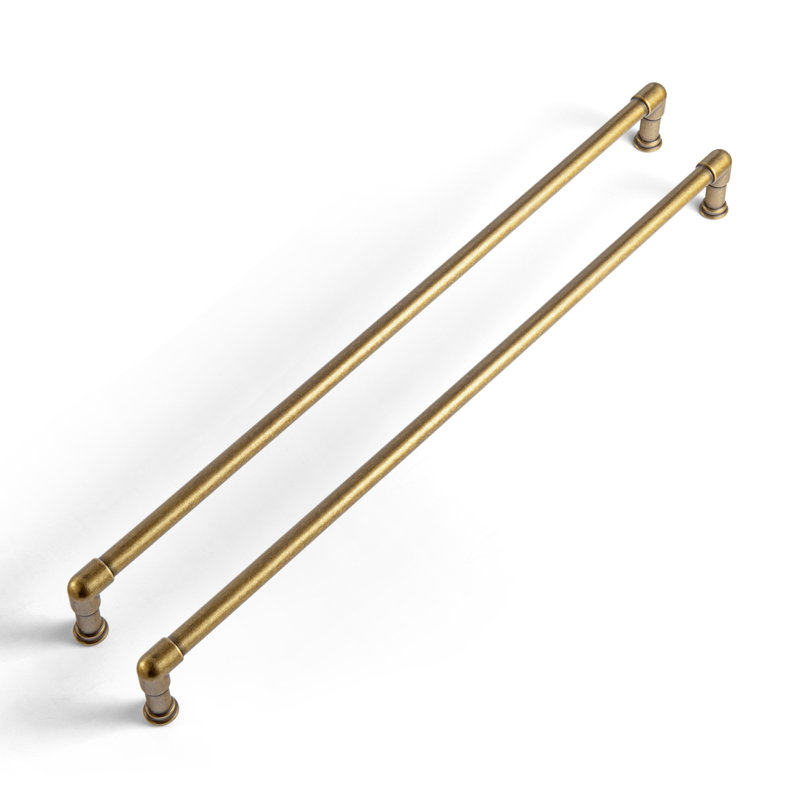 Metal Appliance Pull Multipack, Antique Brass, 12.6"