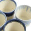 1815 Pacific Glaze Mug 400ml 13.5oz Blue Set of 4