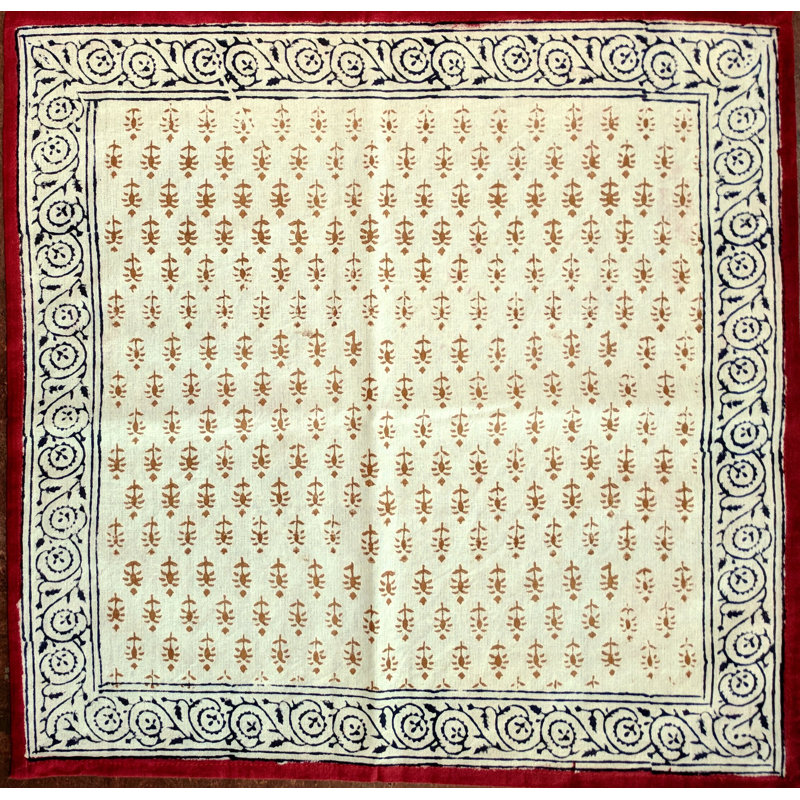 19" Set of Four Cotton Napkins