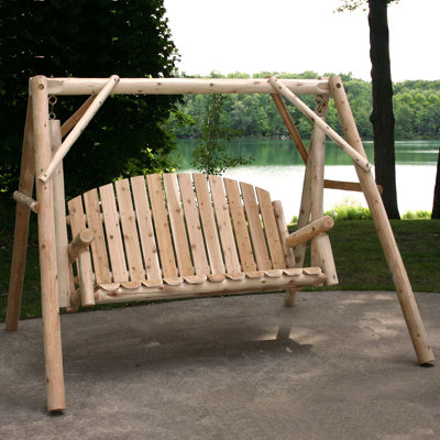 Spector Cedar Log 4 ft. A-Frame Swing Mount